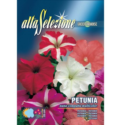 Plic seminte ALTA SELEZIONE Petunia pitica compacta multicolor